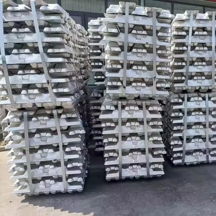 Aluminium ingot 99.7%~99.9% Adc 12 And A7 Aluminum Ingot Bar Ingot With High Purity