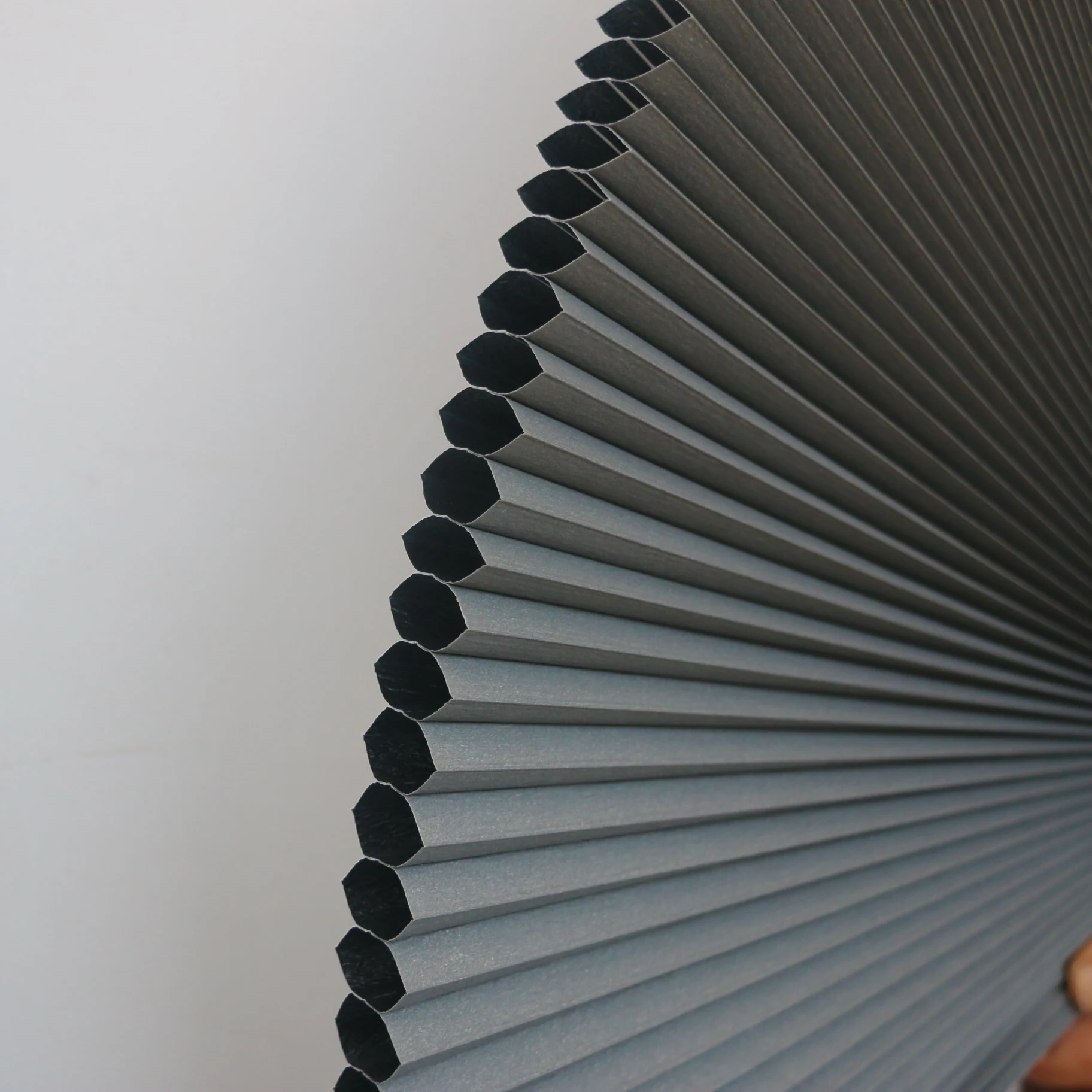 Bedroom Honeycomb window curtains double translucent or Blackout Honeycomb Fabric Pleated Cellular Blinds Shutters