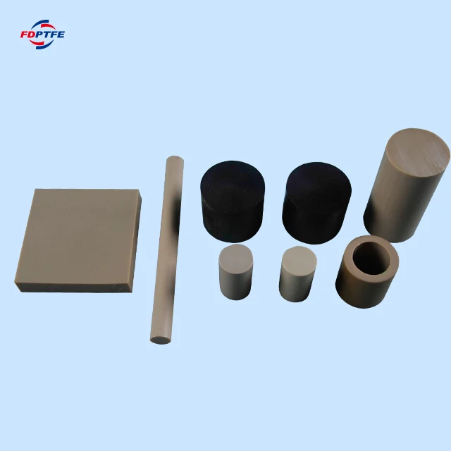 FUDA 450g 5mm 120mm black and nature color medical grade plastic peek plate