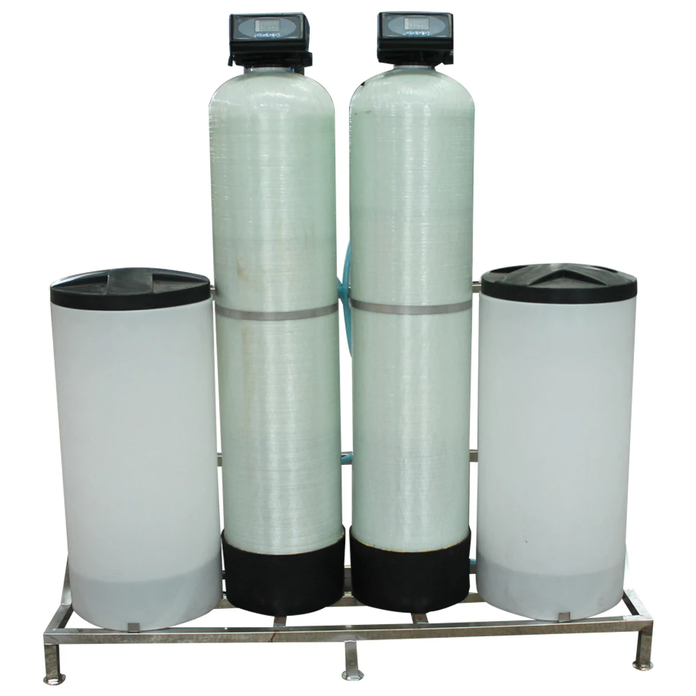4000 LPH Auto FRP Water Softener With One Using Another Standby