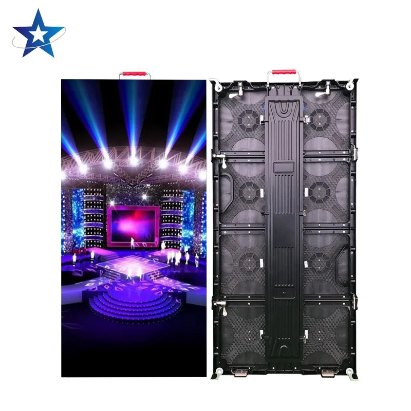 LED Video Wall High performance P4.81 Indoor 500x1000mm Die-casting Aluminum Cabinet Display Screen Panel Price