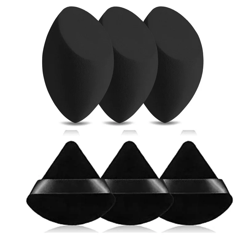 Bestseller puff powder for fabric triangle powder puff box powder puff and beauty tools