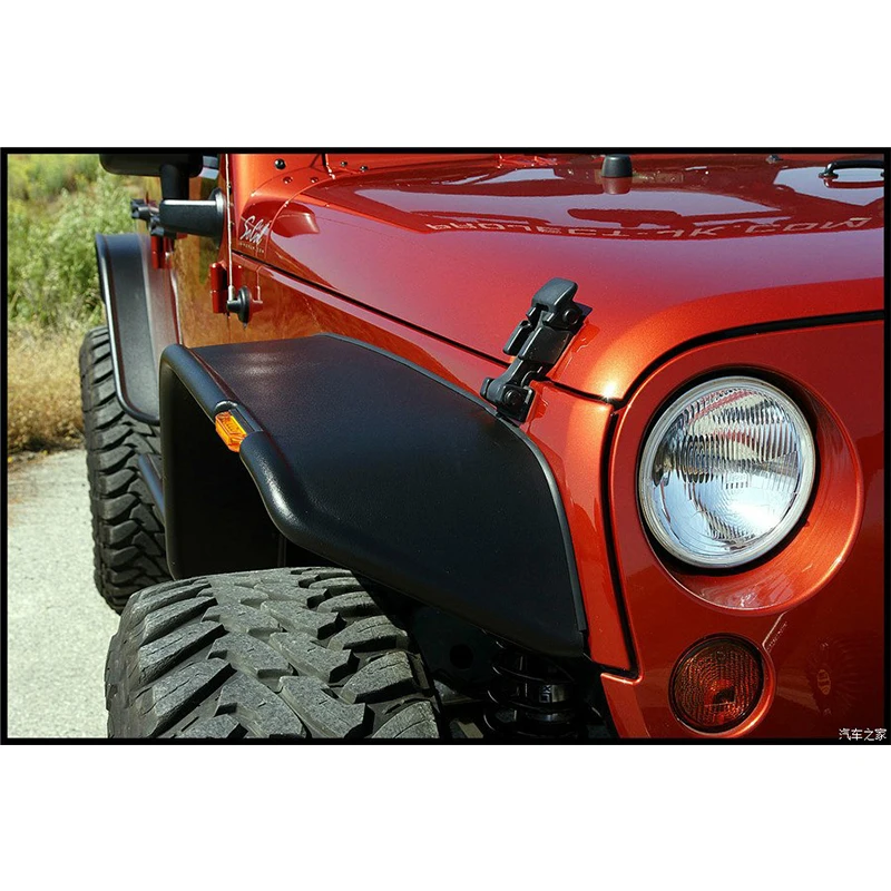 FFD42 for WRANGLER JK from Telawei 4X4 ABS Pocket style fender flare