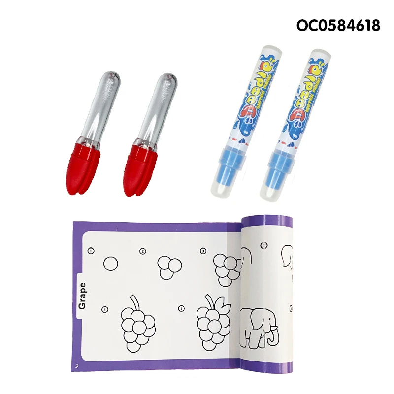 Montessori Educational Kids Toys Learning Repeatable Magic Drawing Water Mats Paint Children