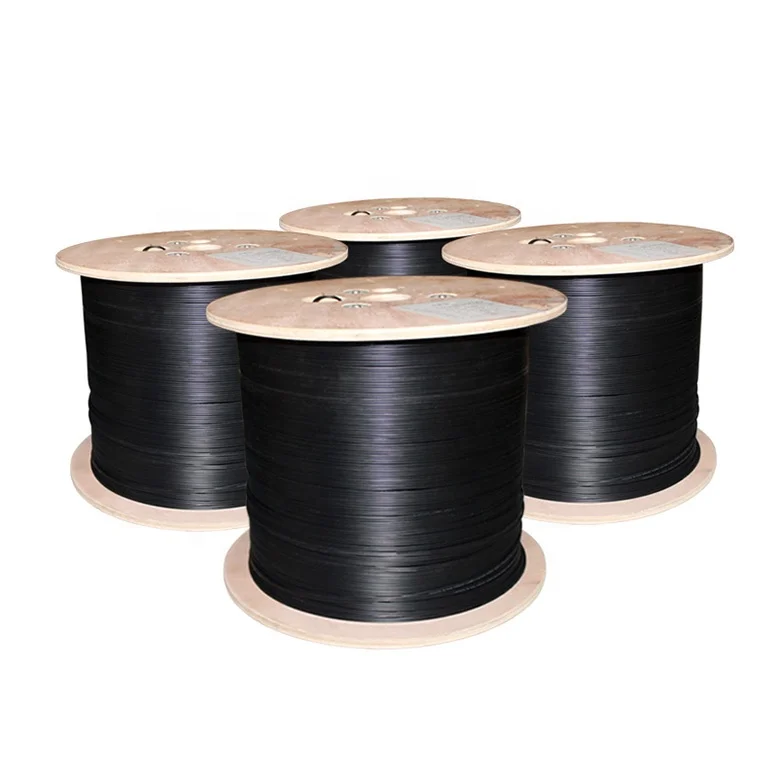 1 Core Ftth Indoor Drop Cable Home 1Km Frp Kfrp Outdoor Fiber Optic Cable