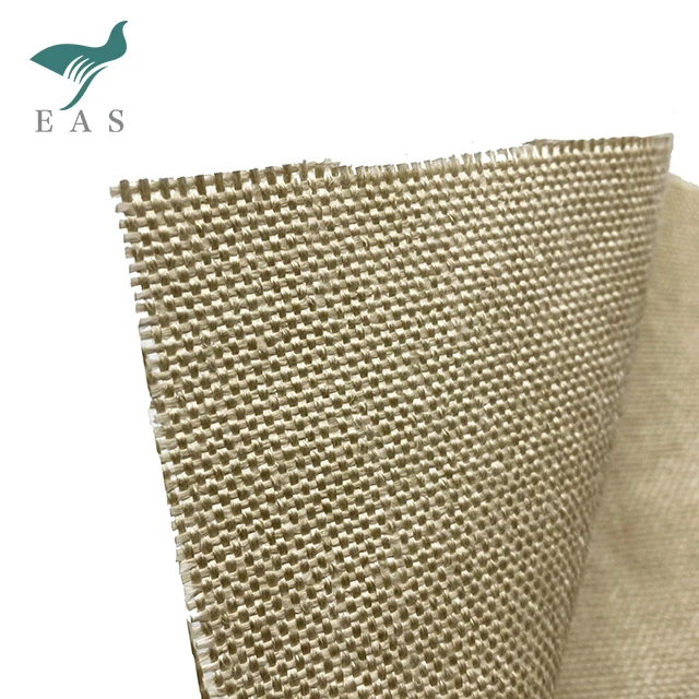 High Temperature Weave setting 2% Acrylic Coated Heat Clean Fiberglass Fabric for Thermal Insulation