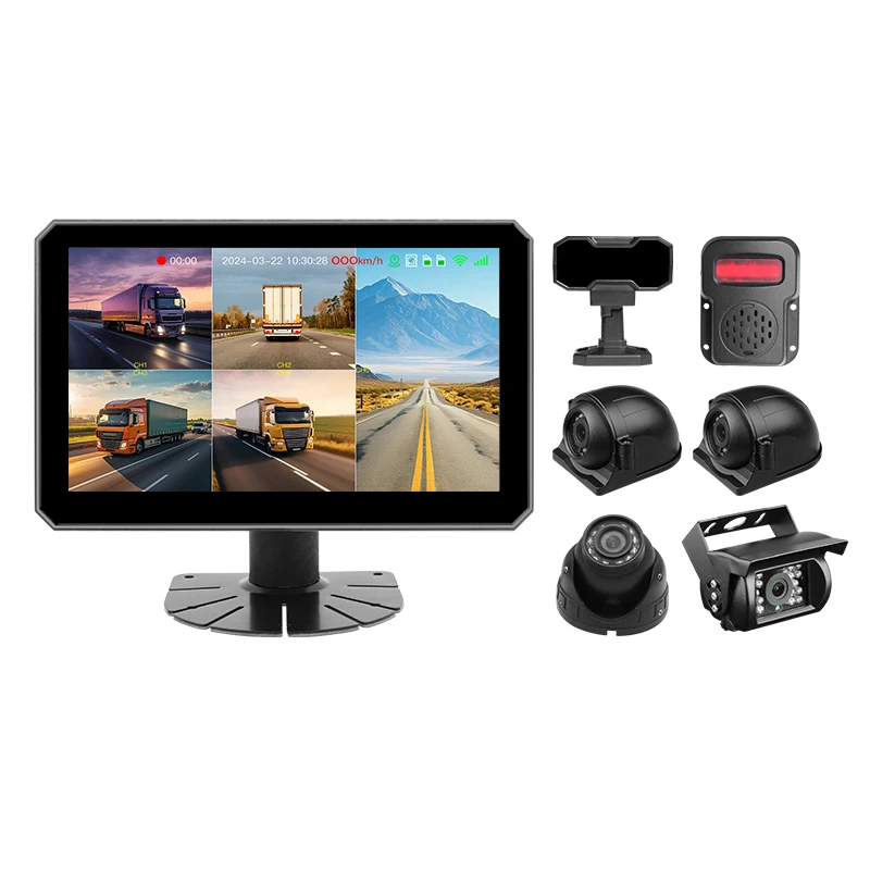 5CH 720P 1080P Camera Waterproof Truck Vehicle Bus  BSD Car monitor Mobile DVR Camera Kit dvr 5 Channel CCTV SD HDD MDVR