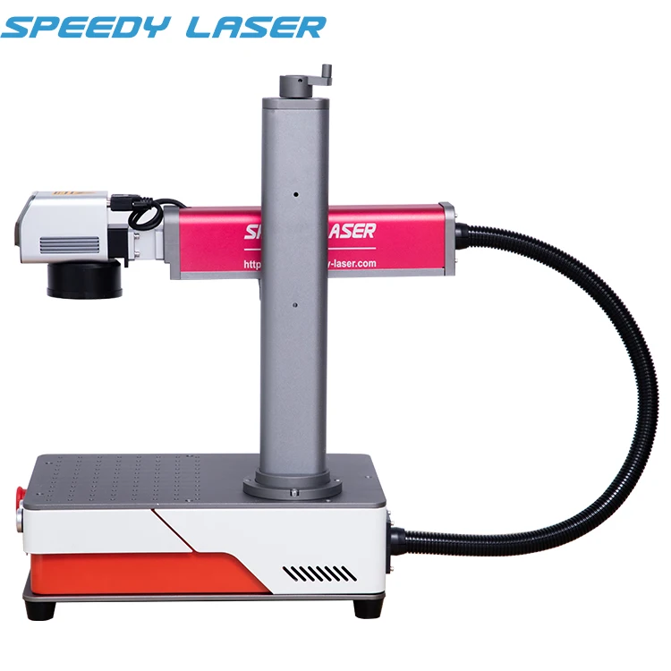 2024 Factory Direct Sale 20W 30W Mini Fiber Laser Marking Machine Small Laser Engraving Machine for Brass Copper Gold Silver