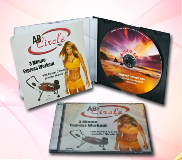 8cm/mini cds dvds replication in jewel case packaging with color insert