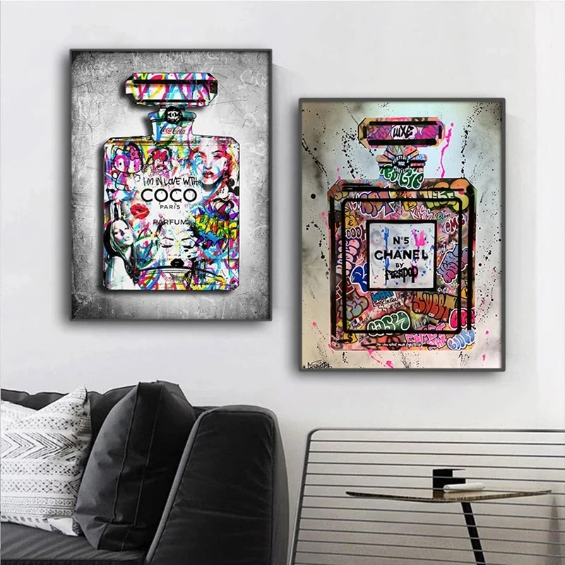 dropshipping High Quality 100% hand-painted graffiti art Modern Art Painting canvas oil Painting