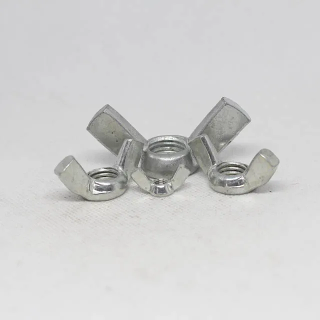 China fastener manufacturer M8 M10 SS304 Butterfly Nuts Precision Casting DIN315 Stainless Steel wing