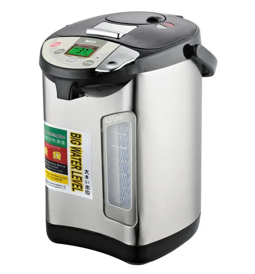 new 304 stainless steel electric hot boiling thermo water air pot