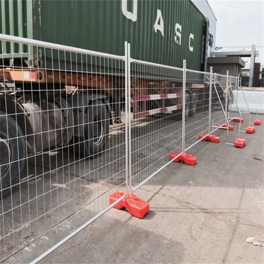 AU/NZ Панельные Ограждения для мероприятий легко разобрать строительный временный забор металлический защитный