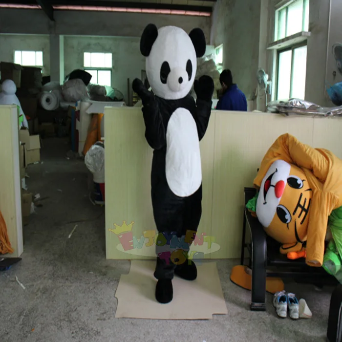 CE High Quality Happy Cute Panda Mascot Costume Adult Christmas Fancy Dress