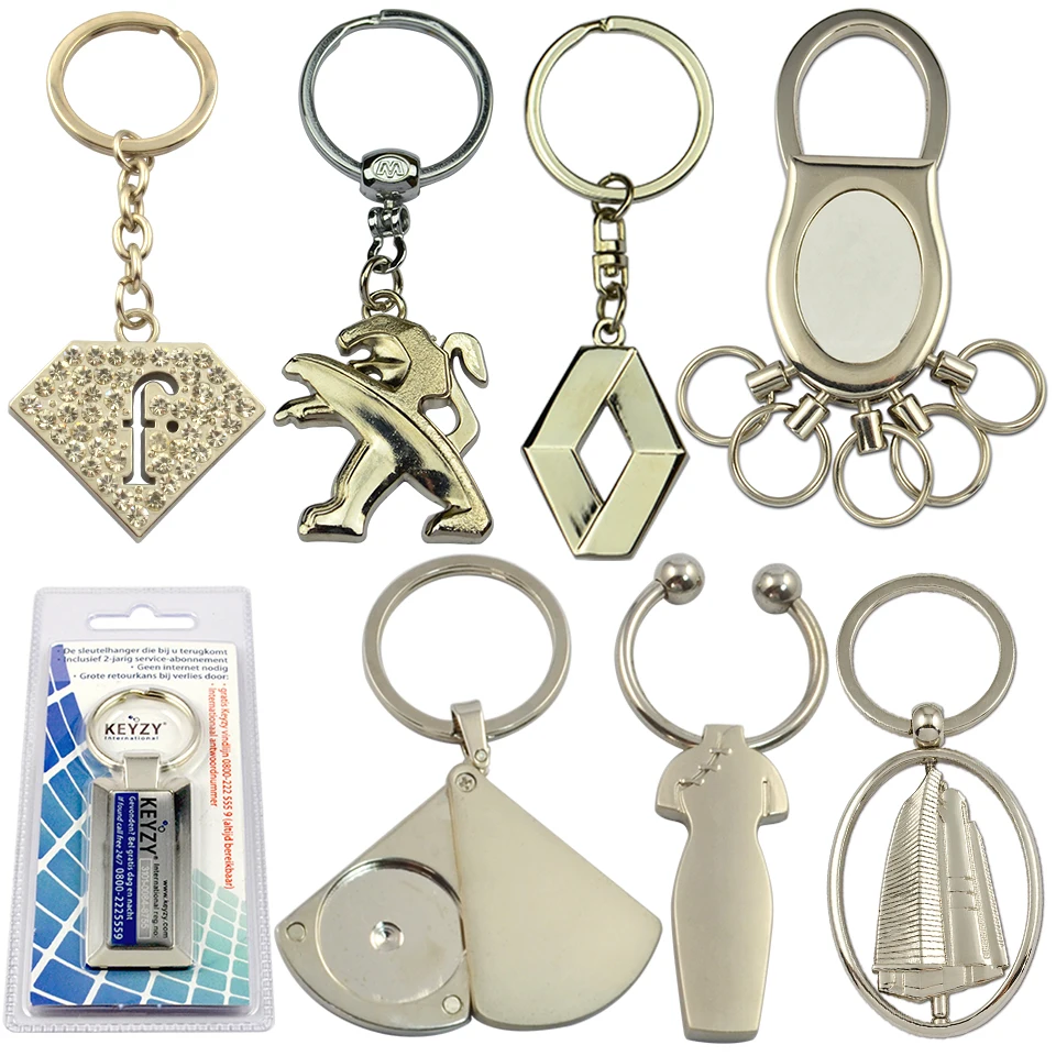 Artigifts Car Keyrings Factory Supplier Metal Key Chain Holder Maker Custom Engraved Key Ring Blank Stainless Steel Keychain