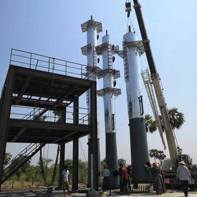 5-10Tons/day continuous mini refinery from crude oil to diesel oil