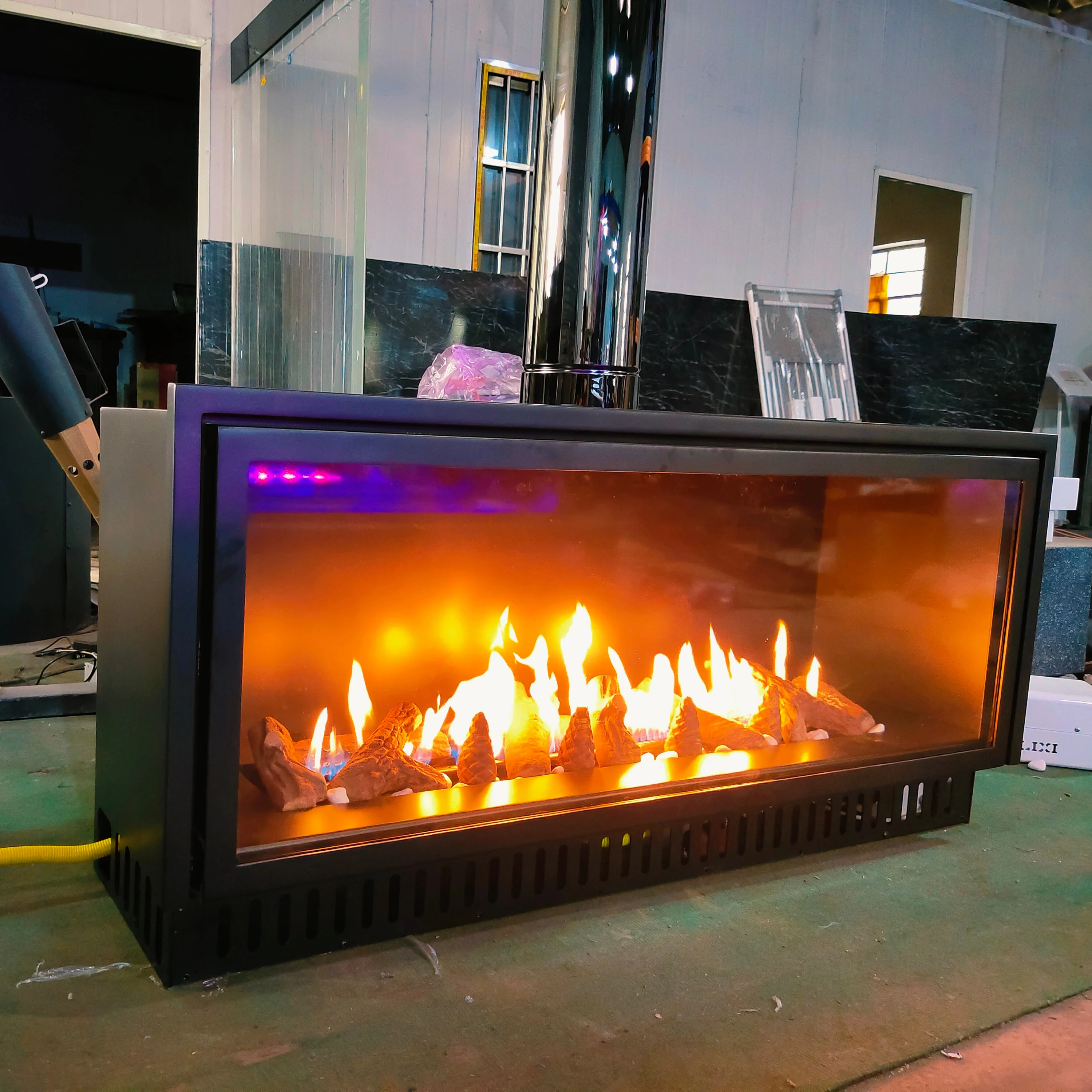 Good quality  home goods fireplaces bio ethanol fireplace indoor    180*35*50cm