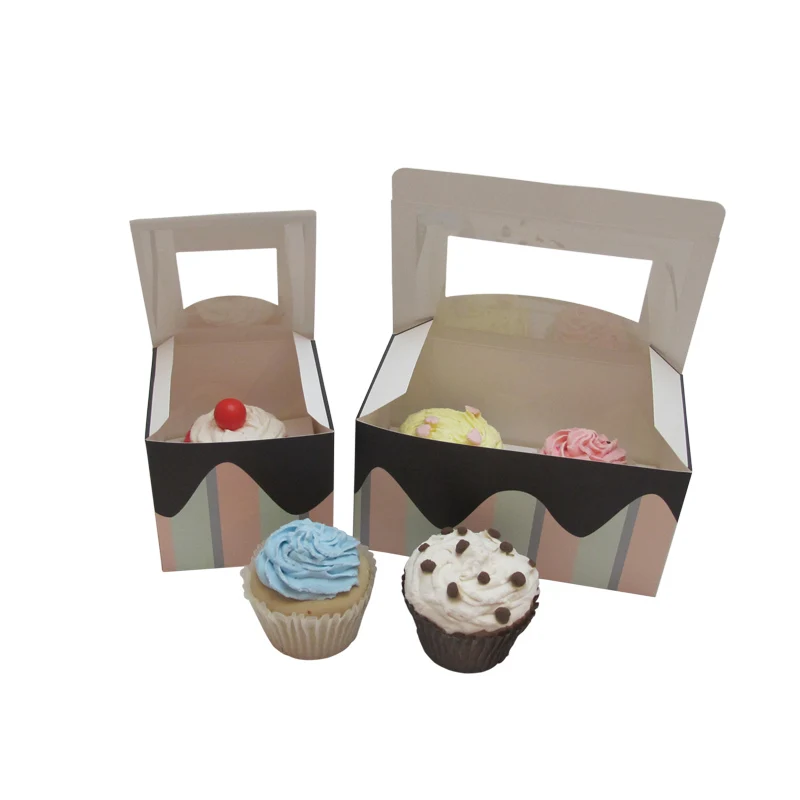 2024 Newest nice most popular wedding cake boxes designs cupcake design paper box