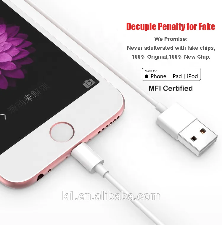 Amazon Горячая продажа 3FT 6FT MFi кабель USB шнур для iPhone зарядное устройство для iPhone оригинальный кабель для передачи данных