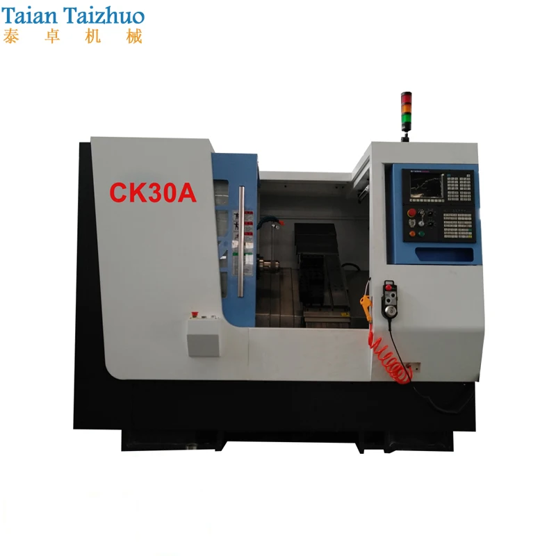 Used Slant Bed CNC Lathe With FANUC Controller TCK30A For Sale