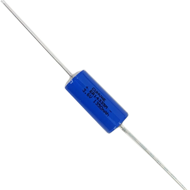 Deep cycle ER14335m 3.6V 1600mAh lithium sulfur battery for gas gauges pins axials Customized OEM ODM NO MOQ