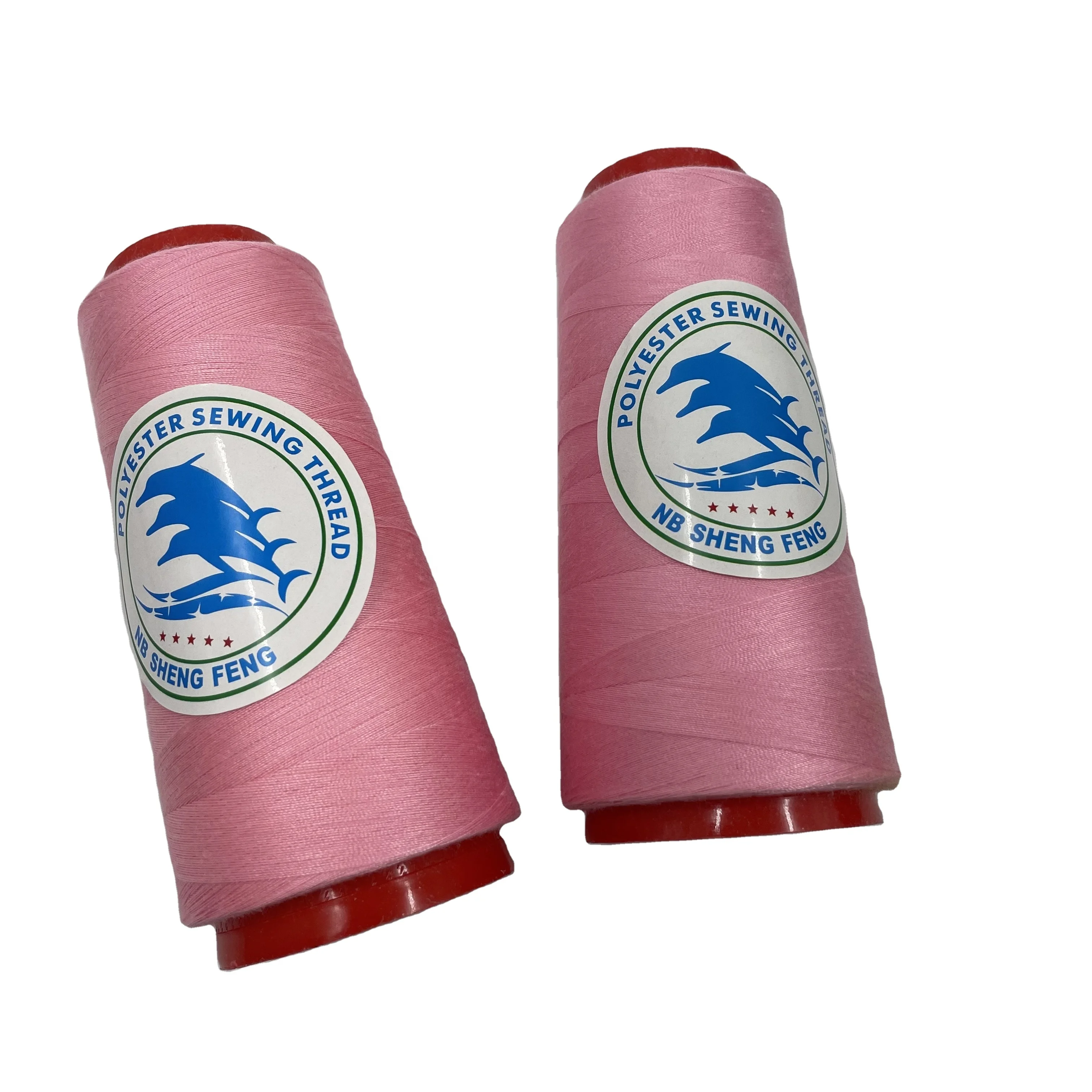 Ningbo factory 100% Polyester 40/2 2200 Yards Spools Sewing Thread