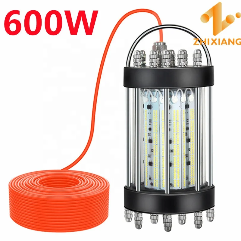High Power 600W  LED Light Fish Gathering Lamp for Deep Sea Fishing