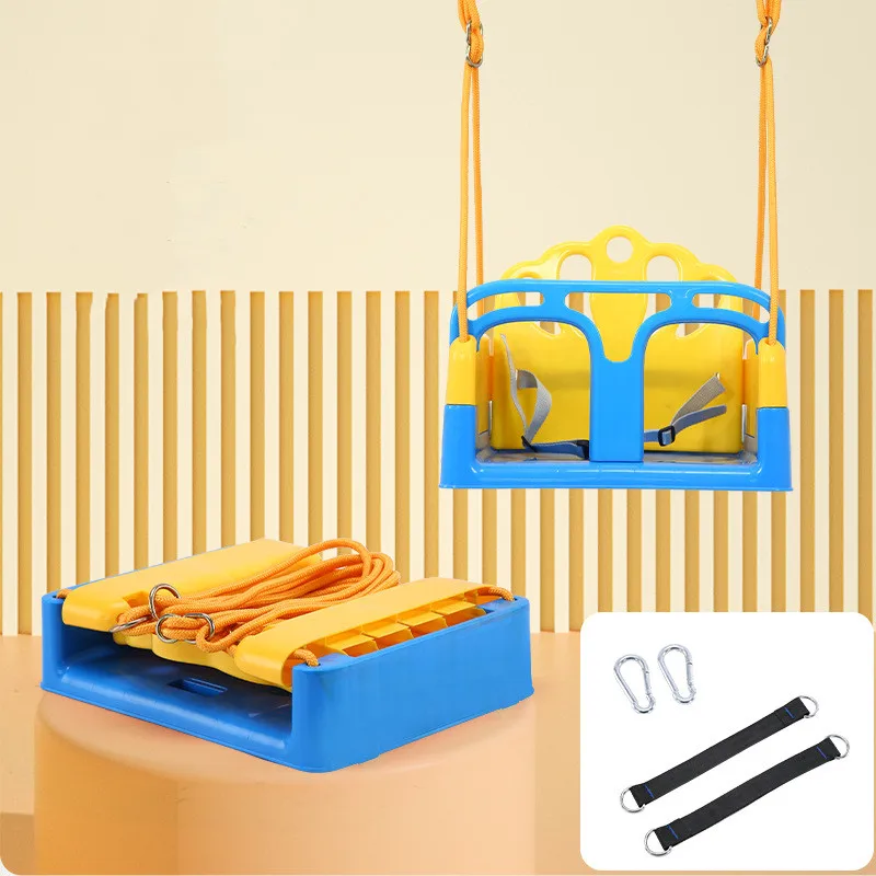 Safety Baby toys Outdoor swing foldable/high quality High Back Swing set for Indoor Outdoor Playground Swing Set for sale