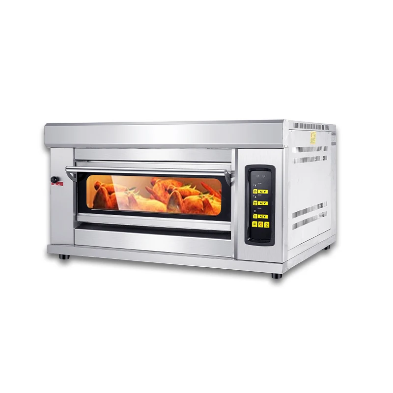 Automatic Cake and Bread gas oven for bakery