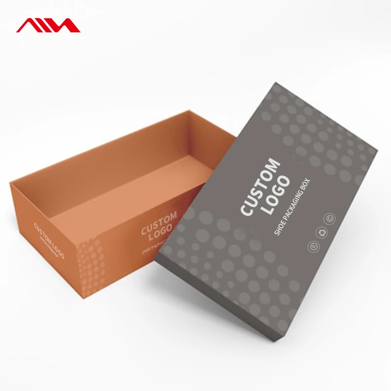 Custom Unique Colorful Printed Logo Corrugated Clothing Mailer Shipping Box for Clothing Shoes Socks Packing Box Square