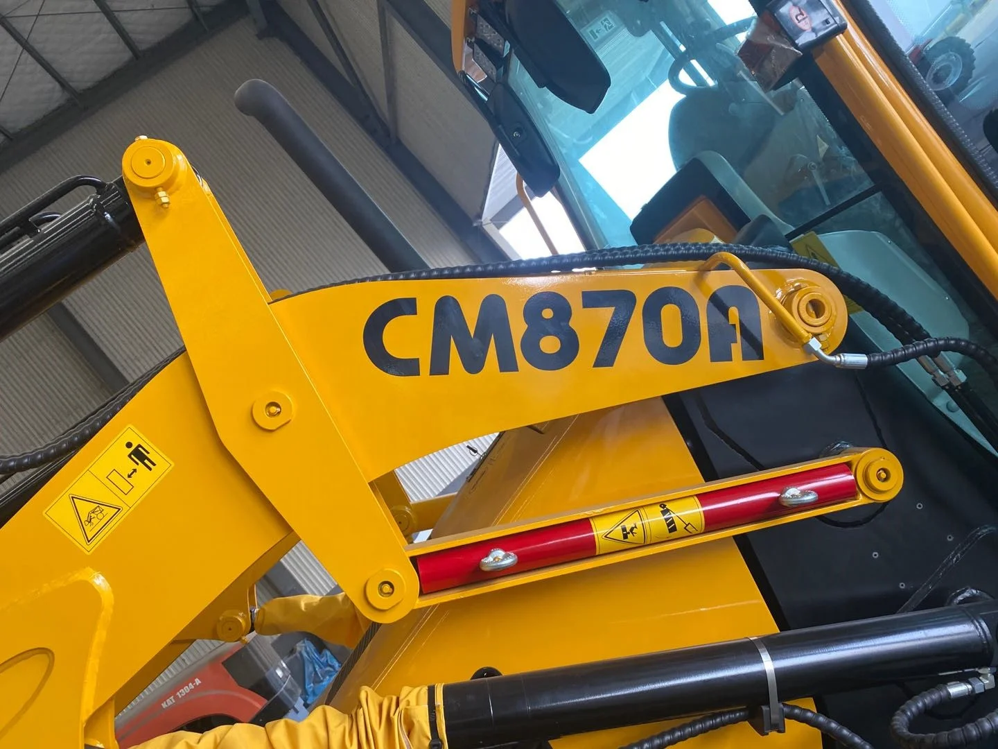  Экскаватор-погрузчик Canmax jcb3dx backhoeloader CM870H сделано в Китае дешево для