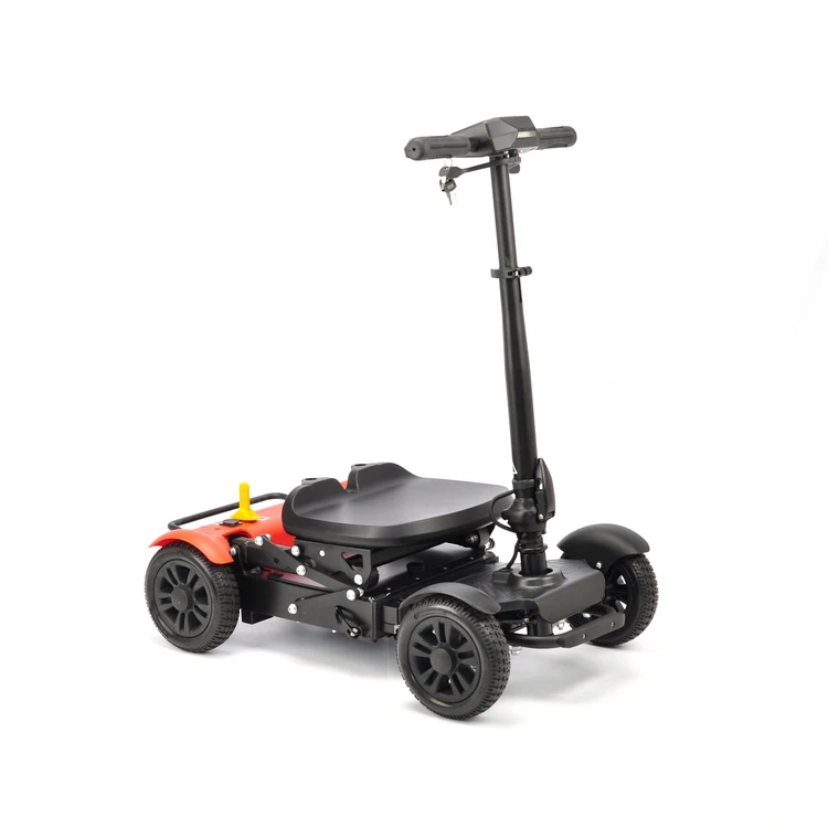 Elderly Electric 4 Wheel Disabled Handicap Folding Foldable Electric Rollator Mobility Scooters