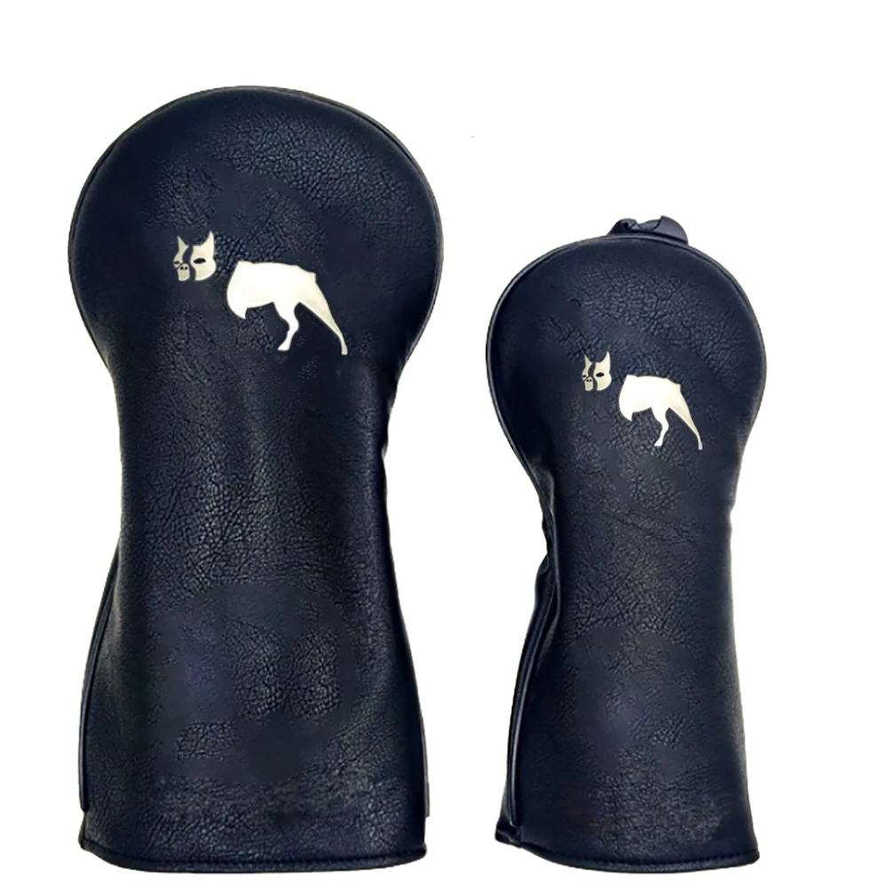2022 Top Sale Vintage Premium PU Leather Custom Style Driver Headcover FW Hybrid Golf Club Headcover