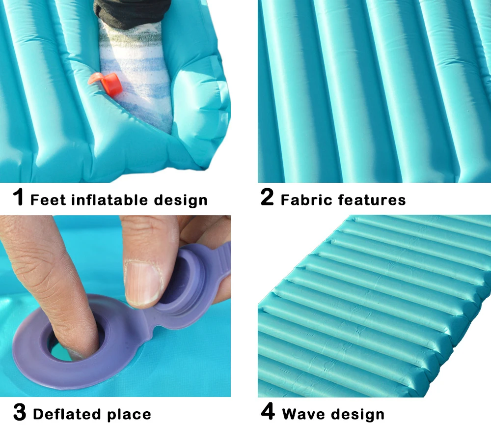 
Brand new self inflatable camping air mattress with high quality cheap bed mattress 