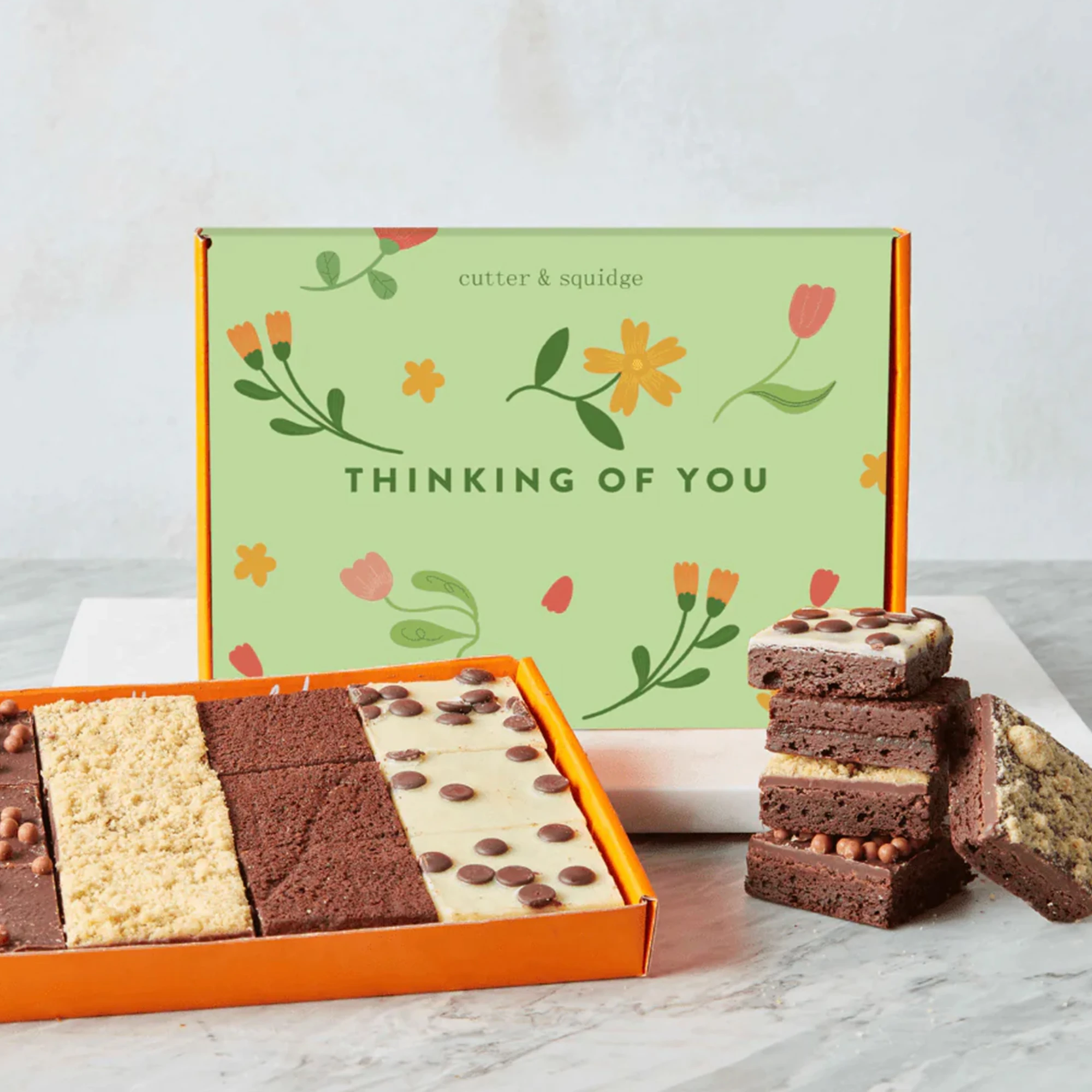 Cheap Folding Mailer Bakery Sweets Brownie Chocolate Packaging Box