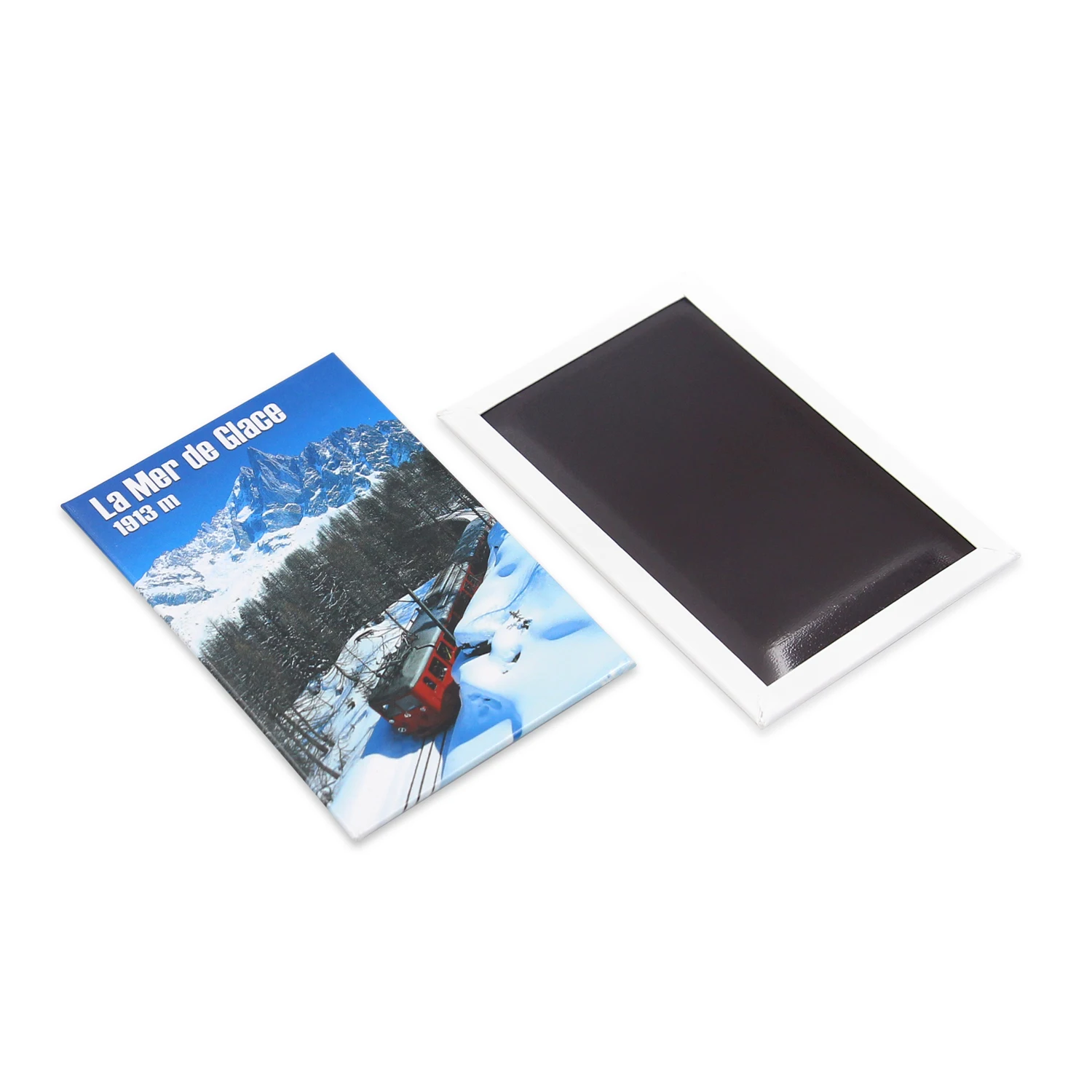 2024 Newest France Country City Name Fridge Magnet Tourist Souvenir Tin Plate Fridge Magnet Customized