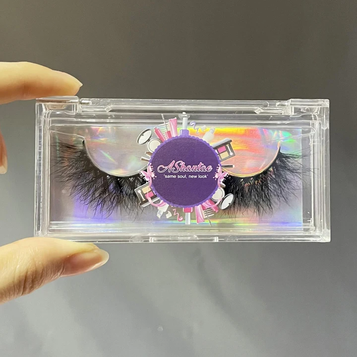 
Full strip lashes dramatic fluffy 25mm mink eyelash wholesale customized lash boxes bulk eye lashesh vendor with case 