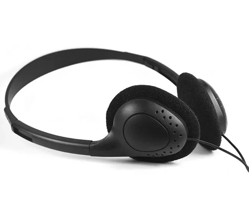 2023 Manufacture 3.5mm disposable headsets airplane airline overhead headphones from factory