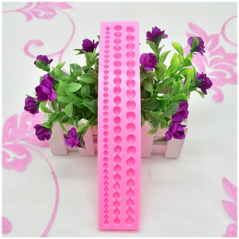 Early Riser DIY baking large original long pearl shape fondant chocolate clay cake silicone mold