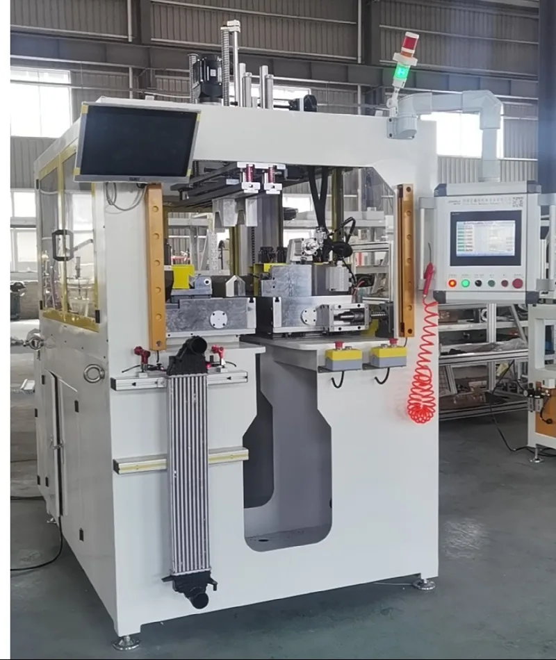 Direct Selling Car Water Tanks Fully Automatic Aluminum Radiator Plastic Tank Crimping Machine Radiator Clinching Machine