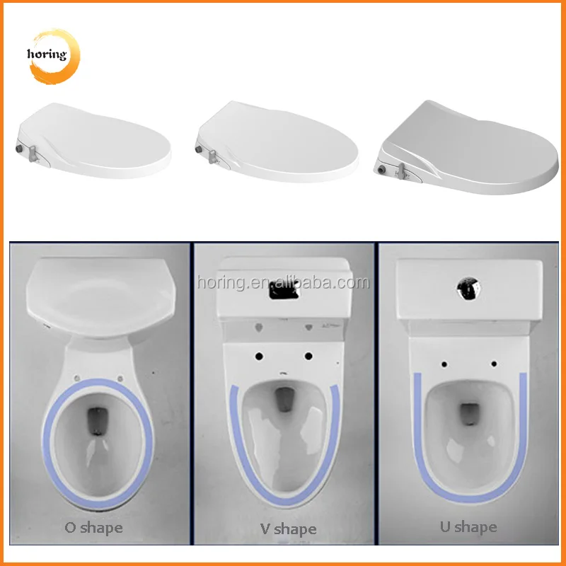 
Hot and cold water Non Electric Toilet Seat Bidet with Self-Cleaning Dual Nozzles-Rear Feminine Washing 