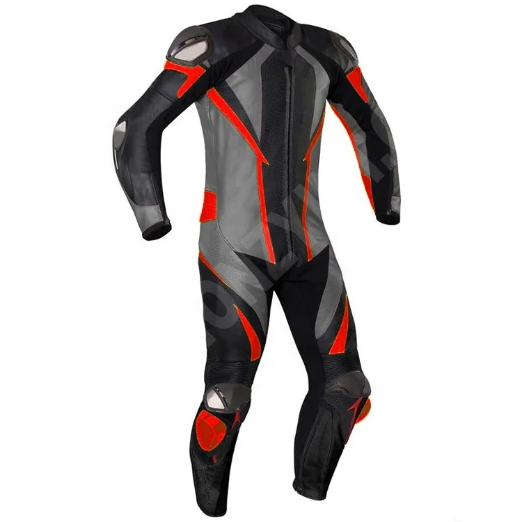 OEM 100% Натуральная воловья кожа мотоцикл мужской гоночный костюм на заказ с одобренными CE протекторами