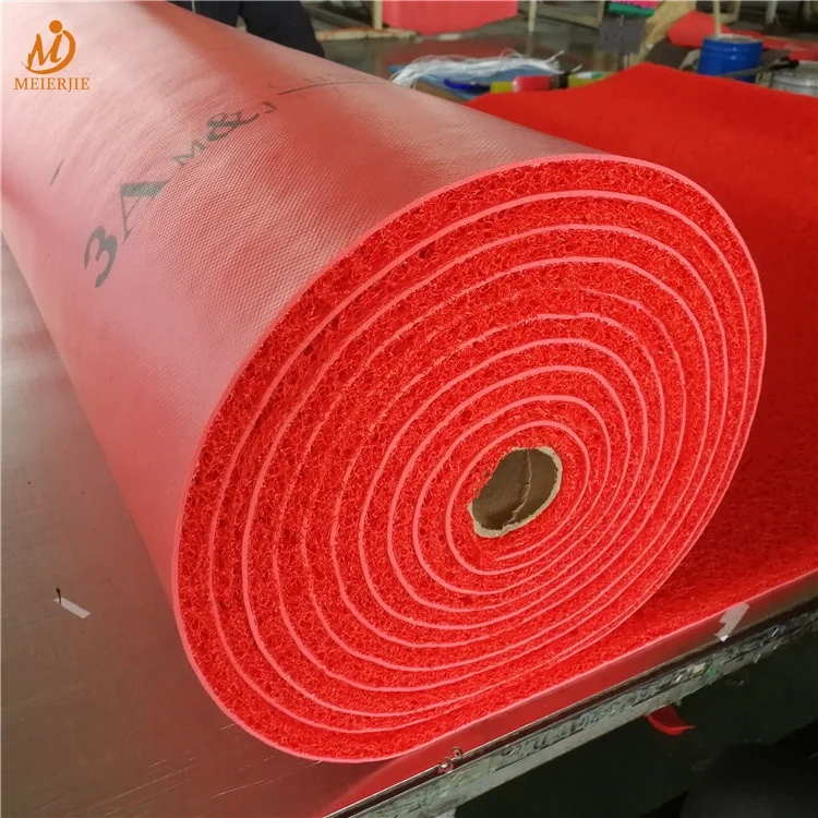 Hot Sale Printed Kitchen Mat Area Rugs Floor Carpet Roll with PVC Surface