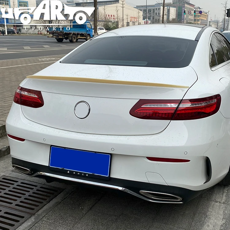 Haosheng Bodykit Factory ABS AMG Style Rear Boot Lip Spoiler For Mercedes Benz E Class E53 Coupe W213 C238 E300 2017 2018 2019