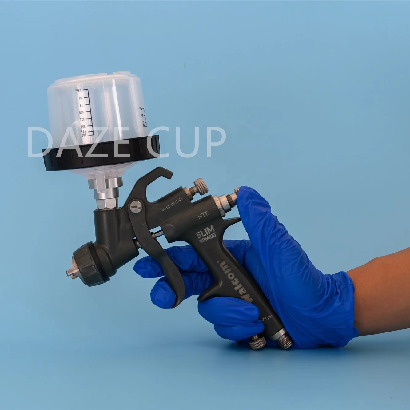 Factory Hot Sale PPS  Gun Environment Plastic Paint Spray Gun Cup Disposable Spray Mixing Cups