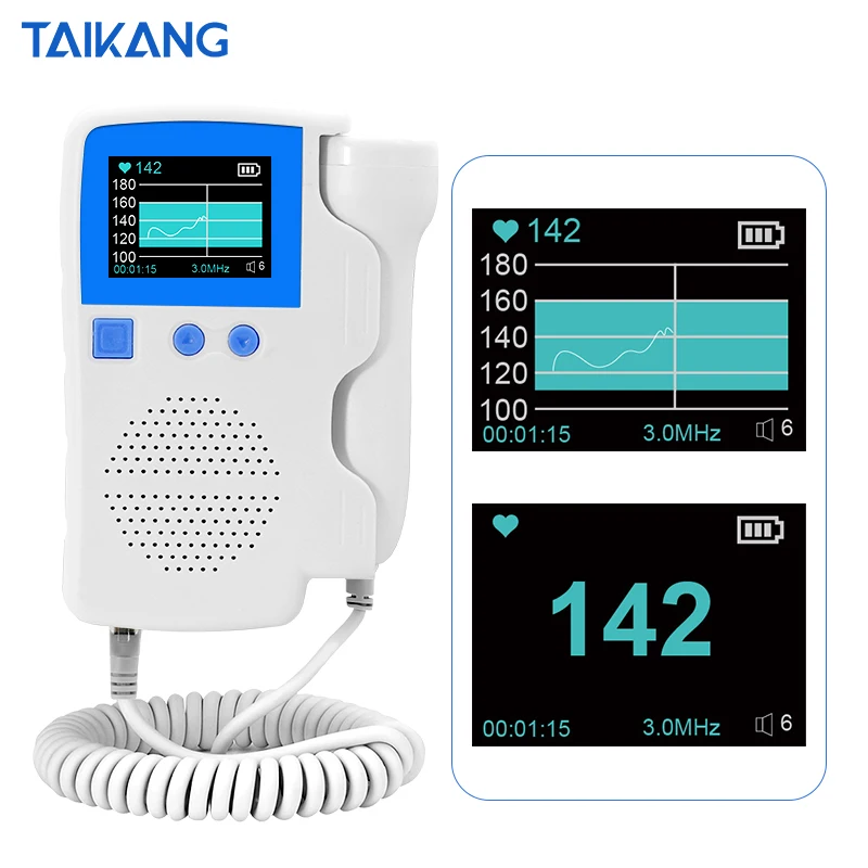 Cheap Price Portable Household Kit For Sale Baby Heart Beat Detect Fetal Doppler Monitor