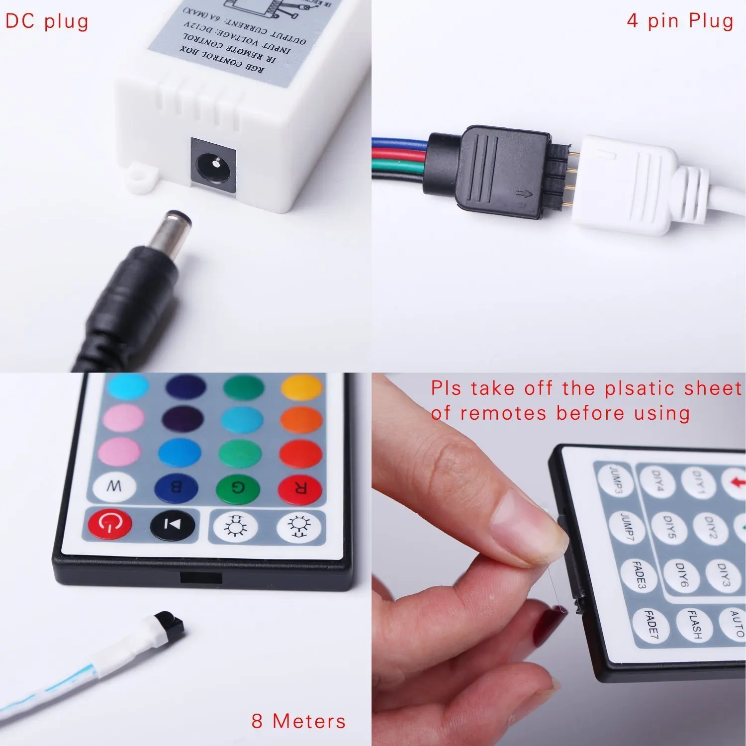 factory direct selling hits 5050RGB 5V 12v kit 30leds/M RGB IP65 IP20 Support wifi color tv led usb led strip lights