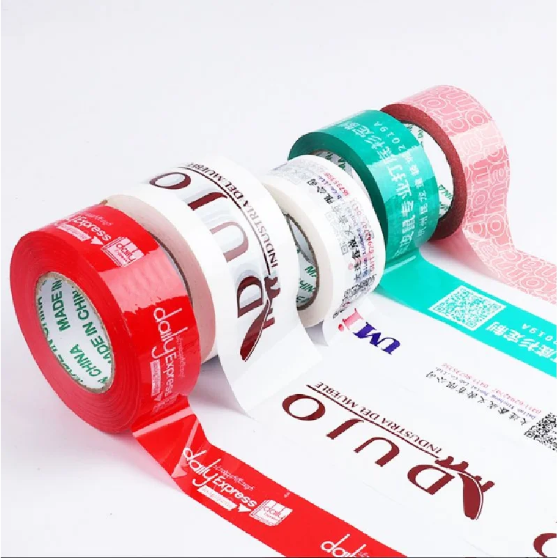 High Quality Transparent BOPP Packing Tape from China Single Sided Yellow Finish Adhesive for Carton Sealing and Masking