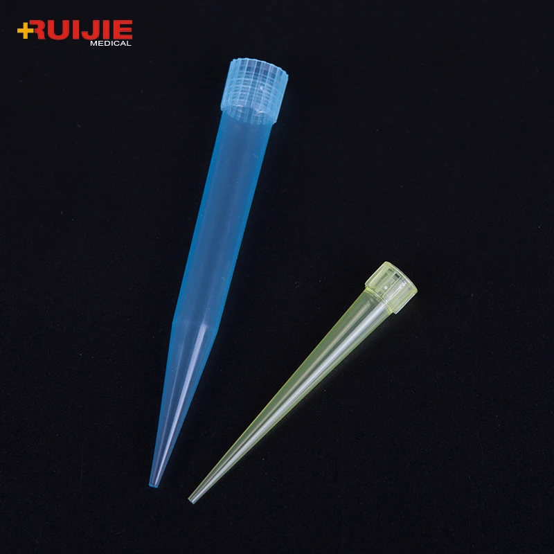 Sterile Laboratory Disposable Plastic Blue 1000ul Micro Plastic Universal Pipette Tips