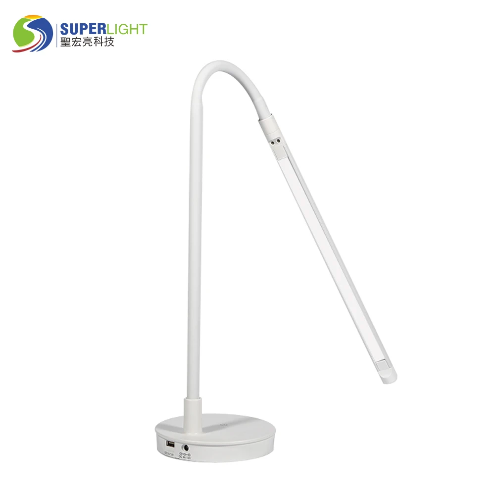 
Gooseneck LED Table Lamp Desk Lamp Decoration Light With USB Port 